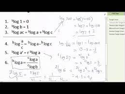 Maybe you would like to learn more about one of these? Fungsi Logaritma Natural Youtube