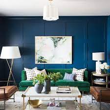 You can see the splash of color from the big rooms, but it's not overwhelming. 10 Best Paint Colors Fo Small Living Rooms