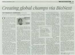 New straits times press (m) bhd. Sme Corporation Malaysia Creating Global Champs Via Bionext