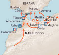 Este mapa político de ceuta es un archivo de tipo png. 30 000 Inmigrantes Aguardan En Marruecos Para Saltar A Ceuta Y Melilla Espana El Pais