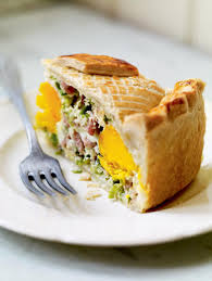 Deep Filled Egg And Bacon Pie Recipe Delicious Magazine Recipe Egg And Bacon Pie Bacon Pie Food