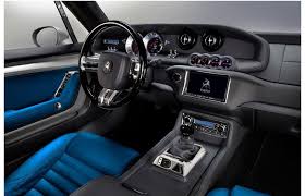 Equus Bass 770 Blue Interior Is Amazing Pony Car Muscle Cars Luxury Van