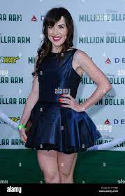 Actress Allyn Rachel attends the premiere of the motion picture  biographical sports drama 