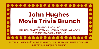 His films offer a voice to those who feel misunderstood by society, thus creating a powerful impact to this day. 80 S John Hughes Movie Trivia Brunch On Event Vesta