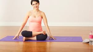 I was a dancer my whole life, i did gymnastics as well. Prenatal Yoga Hilaria Baldwin Shows Us The Moves
