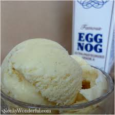 Eggnog Ice Cream Wonkywonderful Eggnog Ice Cream Homemade Eggnog Ice Cream