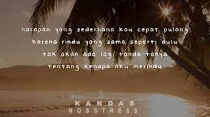 Maybe you would like to learn more about one of these? Chords For Nosstress Kandas Lirik