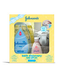 Johnson & johnson baby care products are well known among parents in india. Johnson S Baby Bath Discovery Baby Gift Set For Parents To Be Bath Caddy Baby Toiletries Baby Toys Shop The Exchange