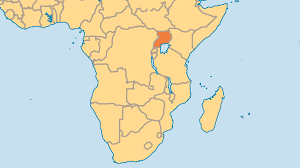This map shows where uganda is located on the world map. Uganda Operation World