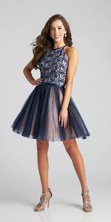 Madison James 17 100 Homecoming Dress Colors Navy Ivory Black Size 0 12 With Images Winter Ball Dresses Head Turning Dress Ball Dresses