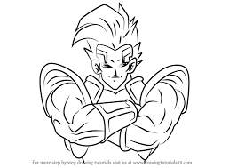 Then draw vegeta's knitted eyebrows. Learn How To Draw Super Baby Vegeta 2 From Dragon Ball Dragon Ball Step By Step Drawing Tutorials