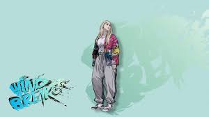 Just sharing my custom Shelly wallpaper : rWindBreakerWebtoon