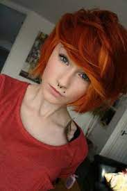14 Fabulous Orange Hairstyles Pretty Designs Hair Styles Orange Hair Red Scene Hair