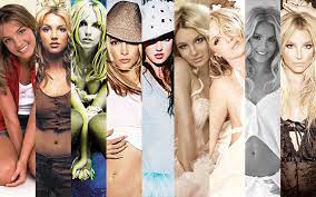 All nine of britney spears' album covers, place chronologically from left to right. We Ranked Every Single Britney Spears Album From Worst To Best