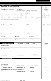 Financing for your new, secondhand and reconditioned motor vehicles. Individual Trading Account Application Form And Terms Conditions For Securities Trading Pdf Free Download
