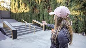 Leticia bufoni's backyard skatepark is a dream 😍 | red bull backyards. Boardriding News Photo Alert Leticia Bufoni Gives A Tour Of Her Revamped Home Skate Park