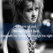 Cyndi Lauper All Through The Night Great Song Lyrics Cyndi Lauper Eighties Music