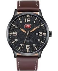Des bracelets pas cher fabriqué à partir de matériaux de qualité. Montre Homme Mini Focus Bracelet Cuir Marron Fond Noir Mf0158g 01