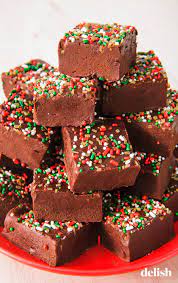 Christmas Fudge Is Better Than Decorating Cookies Recipe Christmas Candy Recipes Fudge Recipes Holiday Desserts