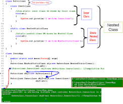 In the following example, inner is an inner class in outermethod(). Javaskool Com Concept Of Inner Class In Java
