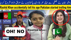 In april 1980, when nissar hussain khan moved to the itc sangeet research. Rashid Khan Accidentally Tell His Age In Ipl 2019 Pakistan Started Trolling Him Youtube