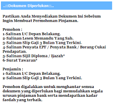 Anda hanya perlu submit dokumen kepada saya. Myvi Jomkereta