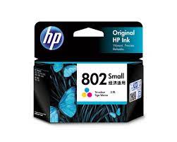 Black + tri color combo. Hp 802 Small Tri Color Original Ink Cartridge Hp Store India