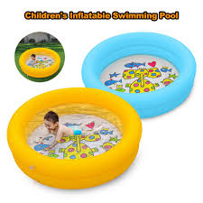 Try keeping some bath toys or floating thermometers handy to indicate the temperature of the bathwater. 60 60cm Play Ball Pool Baby Swimming Pool Child Summer Kid Water Toys Inflatable Bath Tub Round Lovely Animal Printed Bottom Outdoor Hot Tubs Aliexpress