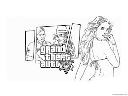 Gta coloring pages are the perfect gift for little computer game lovers. Gta Coloring Pages Games Gta 7 Printable 2021 0278 Coloring4free Coloring4free Com