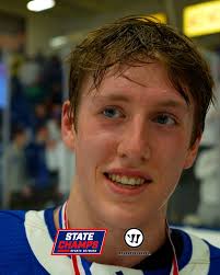 Sean Baligian caught up with our STATE CHAMPS! @WarriorHky Player of the  Year finalist Justin Bloink from Detroit Catholic Central, after they won  the Division 1 State Final