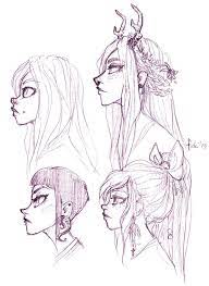 For more on drawing ears also see: Female Face Side View Drawing Reference And Sketches For Artists
