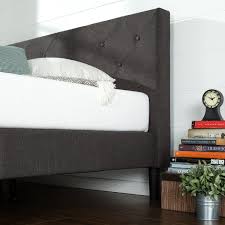 See 2021's best memory foam mattresses. Zinus Shalini 41 Upholstered Platform Bed Frame Dark Grey Full Walmart Com Walmart Com