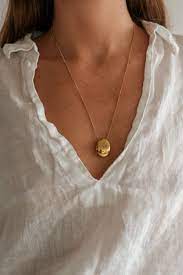 Bagatiba Necklace Bling Fashion Gold