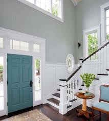 The Best Colours To Paint The Inside Of Your Front Door Home New Homes Staircase Design