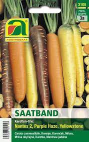 Als würze für suppen und soßen gut geeignet. Karotten Trio Saatband Karottensamen Von Austrosaat Samenhaus Samen Samereien