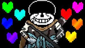 He exists out of them but can interact with them. Undertale Ink Sans Full Phase 3 Youtube
