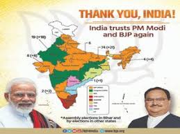 Bihar Election Results 2020 Bihar Election Result 2020 Thank You India For Trusting Pm Modi Bjp Tweets After Poll Wins