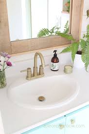 Paint Bathroom Vanity Countertop Sink