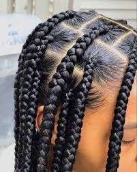 Any woman can easily fall in love with it most especially when you see them on social media. ðð¢ð§ ðð¡ðšð§ðš Braided Hairstyles Hair Styles Big Box Braids Hairstyles