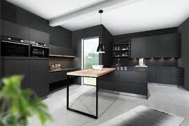 black, navy and dark grey kitchen ideas