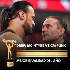 CM Punk lo eliminó de Royal Rumble, pero Drew lo lesionó durante la lucha y  causó que este se pierda WresteMania. Luego, Punk le costó a McIntyre el  Campeonato Mundial Pesado en