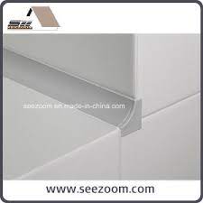 The fasade outside corner trim is made from durable pvc and is easy to cut for installation. China Silver Metal Aluminum Aluminium Ceramic Tile Corner Trim China Tile Corner Trim Tile Trim