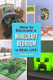 It's so fun to see all the different decorations coming together. How To Decorate A Minecraft Bedroom Ideas In Real Life Yinzbuy Minecraft Bedroom Minecraft Bedroom Decor Minecraft Room