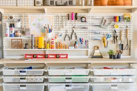 Garage organization shelves, rails, hooks, and more that customize to organize whatever's in your garage, from soccer balls to saws. A Single Girl S Guide To Garage Organization Container Stories