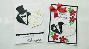 There're plenty of ways to celebrate an anniversary, but a edit the font, color, and text of the template to make it stand out. 2 Simple And Cute Wedding Anniversary Card Ideas Handmade Wedding Anniversary Cards Wedding Cards Youtube