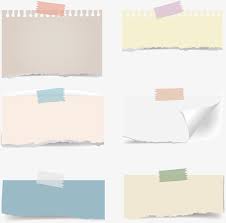 Paper Tearing Effect Sticker Vector Png Tear Off Paper Tearing Effect Png And Vector Bullet Journal Stickers Memo Paper Notes Planner