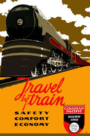 Art Print Canadian Pacific Railways Travel Poster Print 8 X Etsy Train Posters Travel Posters Vintage Travel Posters