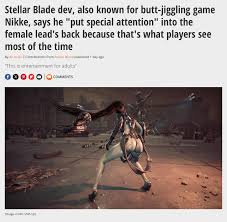 Does anyone else see stuff like this and get so grossed out and put off? I  was kind of looking forward to the game because it had a woman protagonist  but seeing