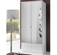 Mirror wardrobes with a single door mirrored wardrobes. Slumberhaus Imago German Made Modern Alpine White Mirror 2 Door 90 Furniture For The Home
