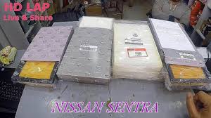 فلتر الهواء فلتر التكييف الأصلي الكوبي التقليد والفرق الفروق الظاهريه nissan sentra nissan event